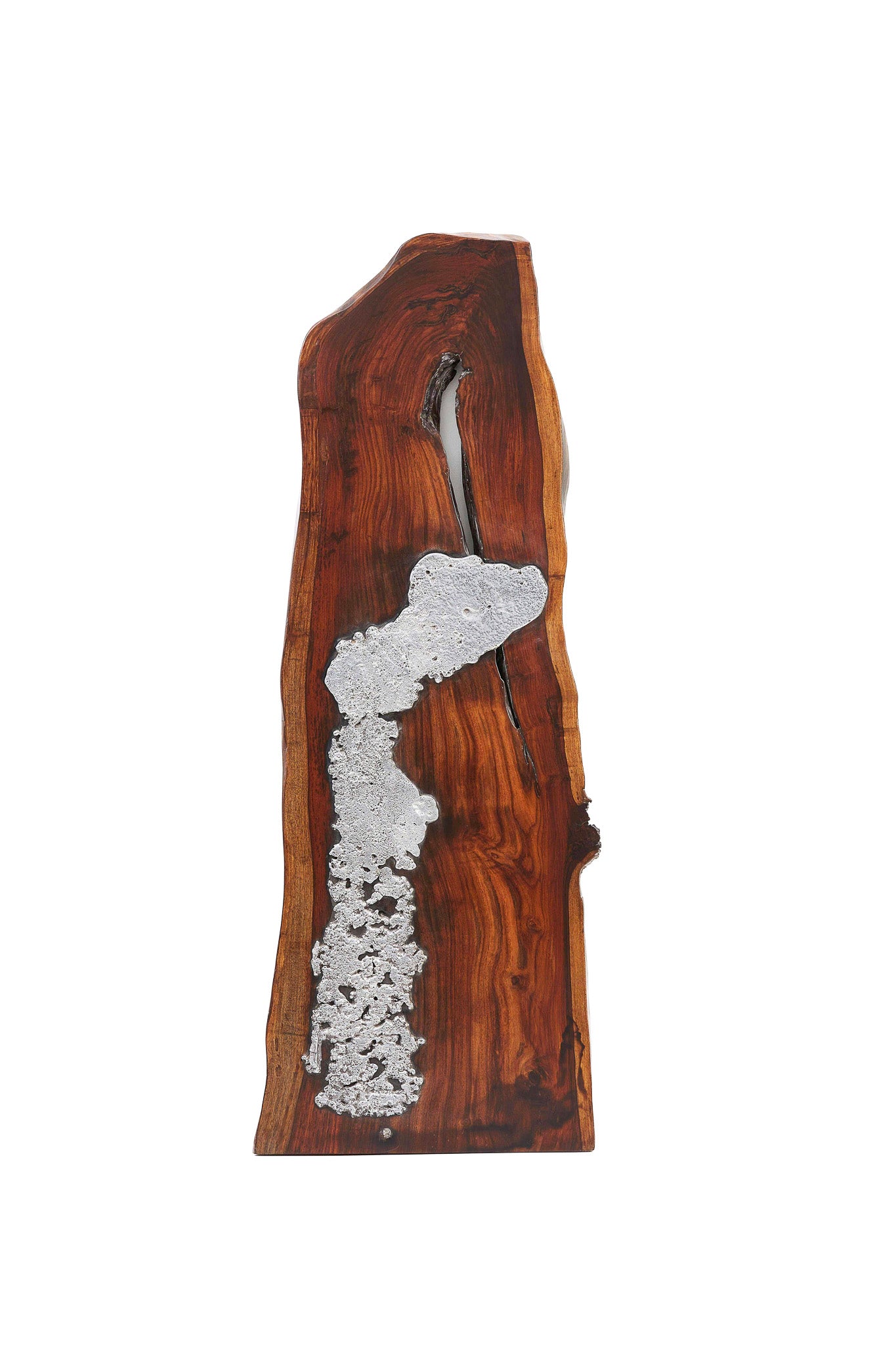 Molten Aluminium on Wood 04