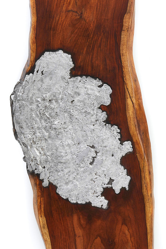 Molten Aluminium on Wood 03