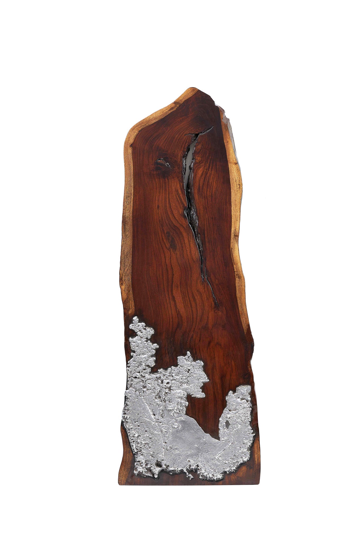 Molten Aluminium on Wood 02