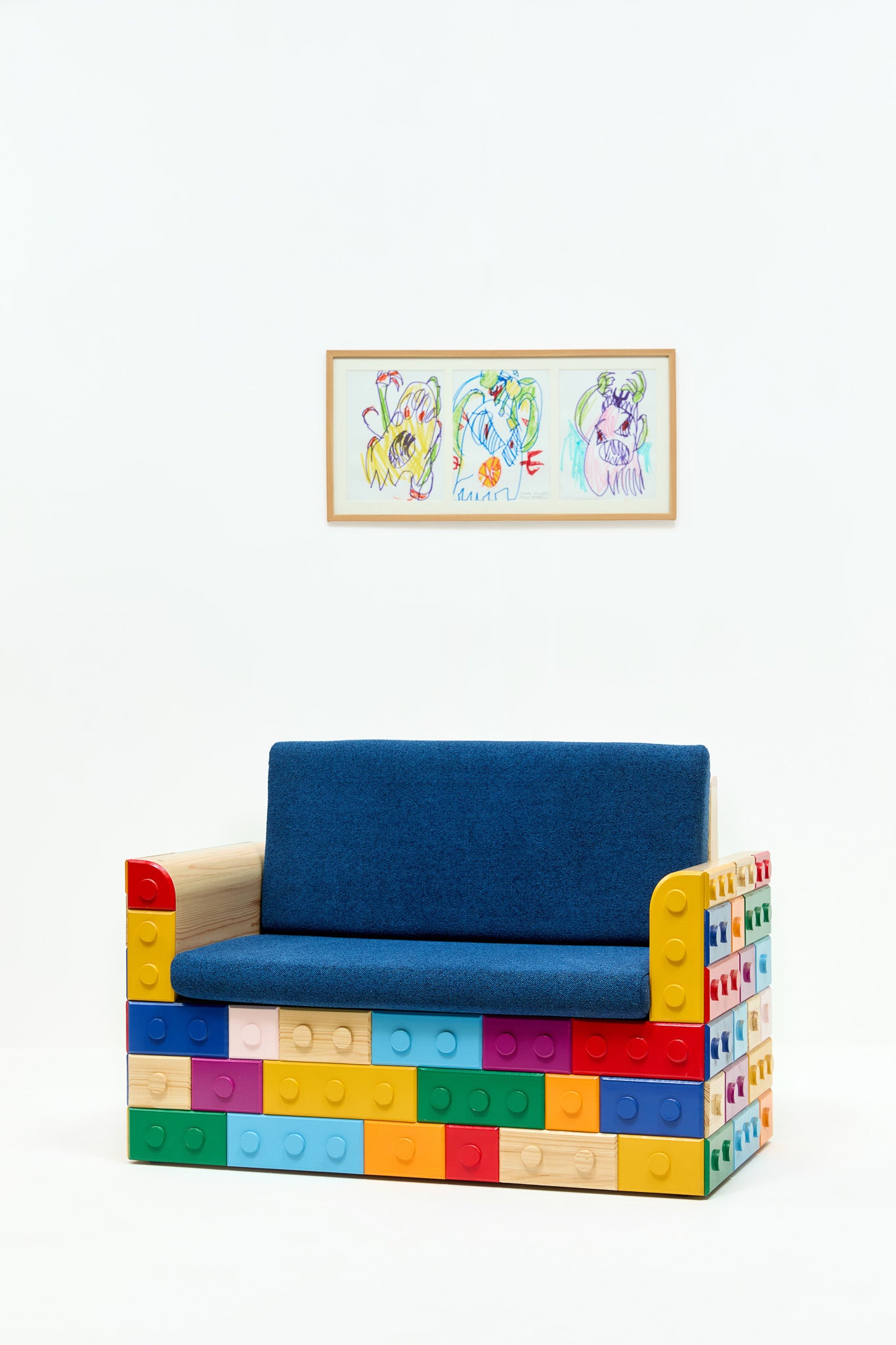 Colour Block Sofa