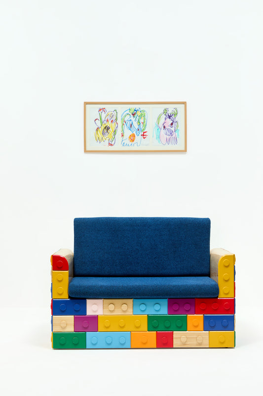 Colour Block Sofa