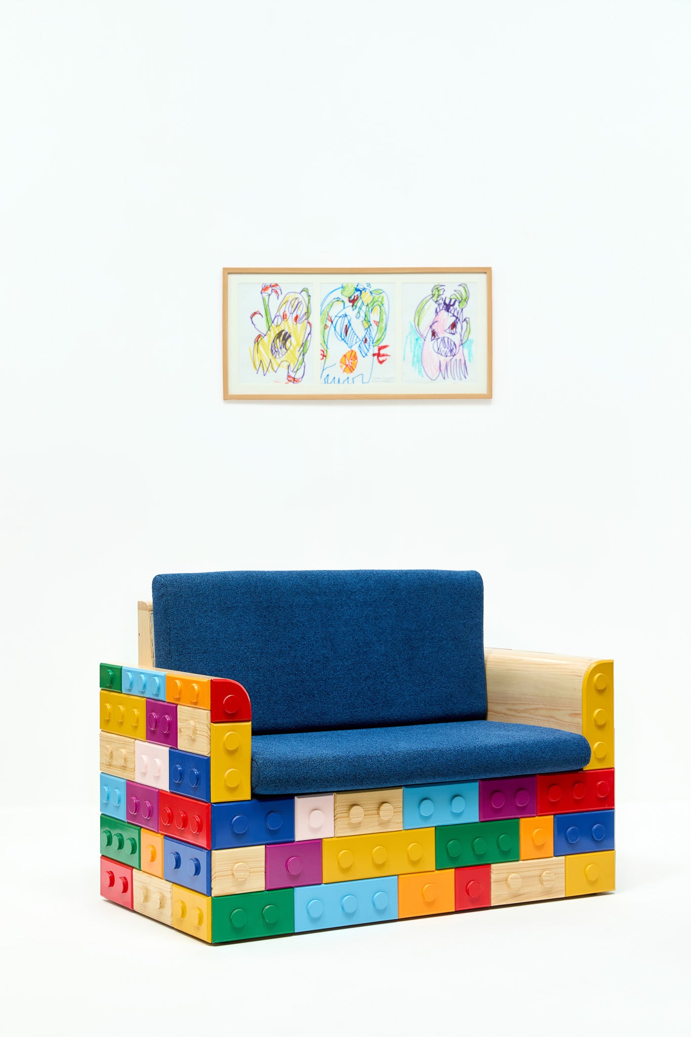 Colour Block Sofa