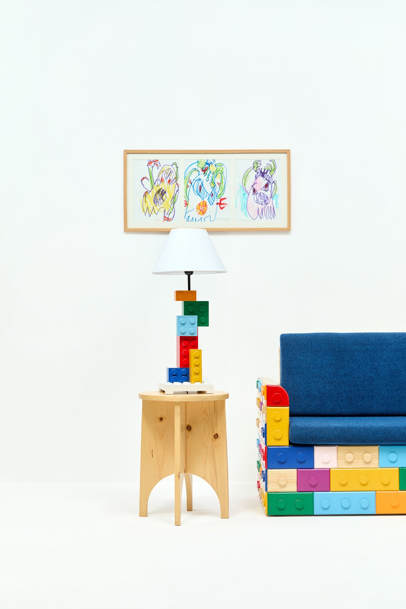 The Color Block Lamp