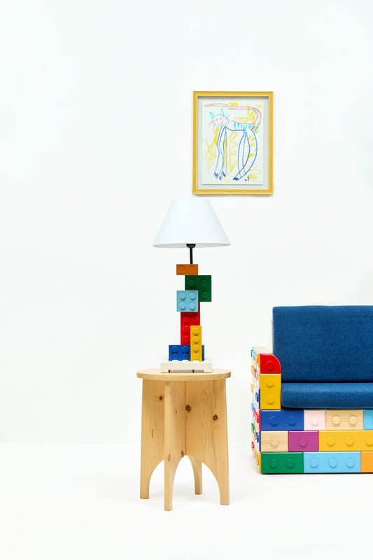 The Color Block Lamp