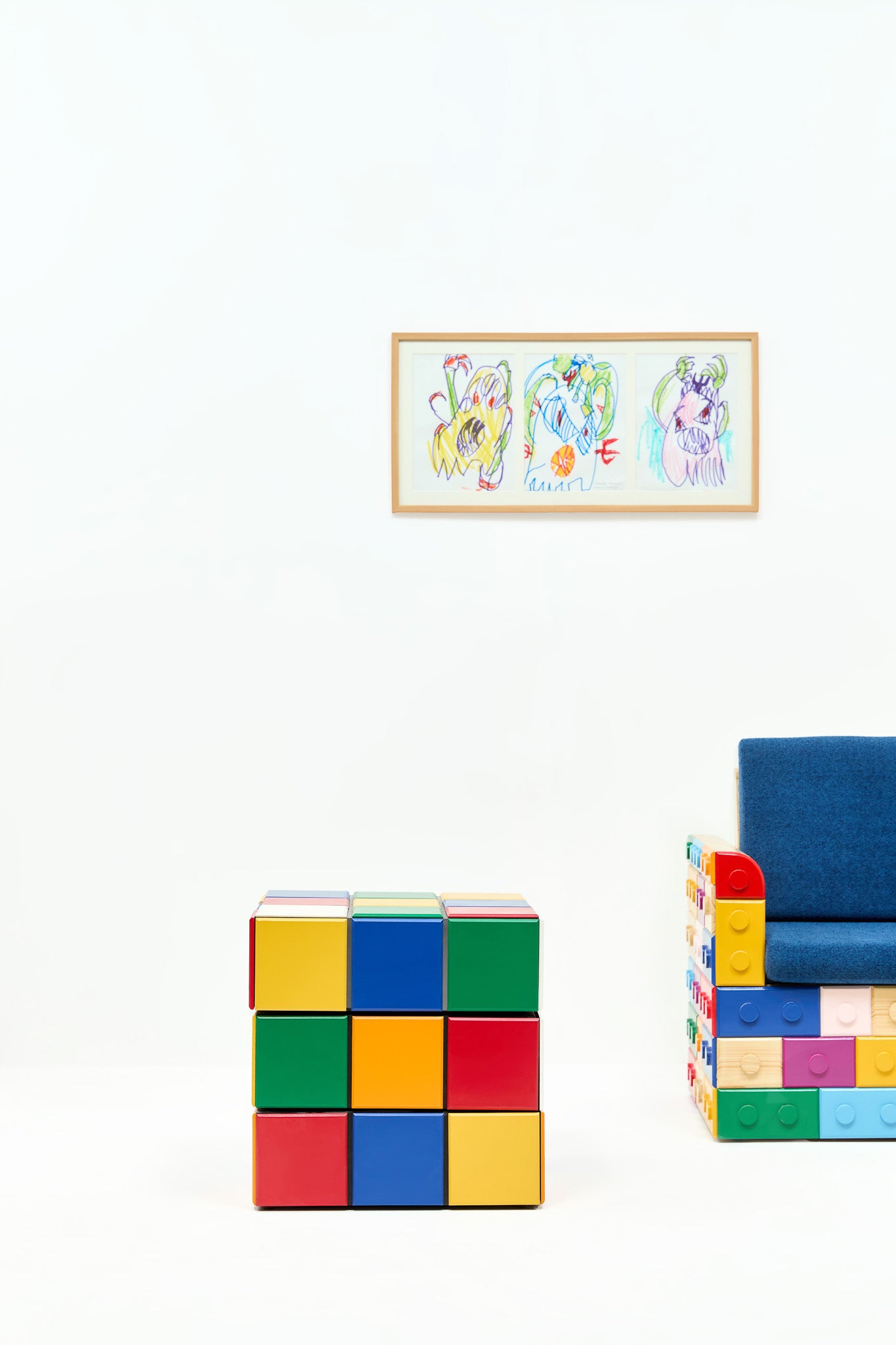 Colour Block Sofa