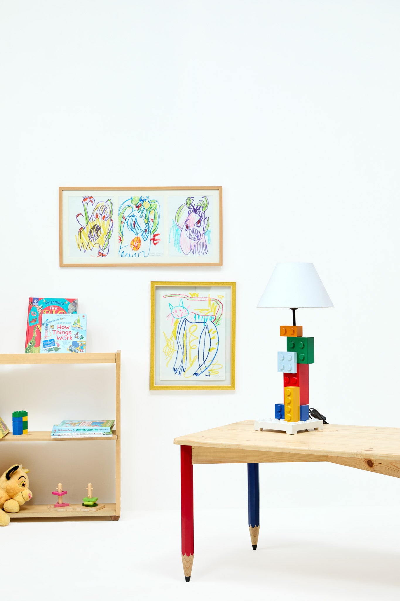 The Color Block Lamp