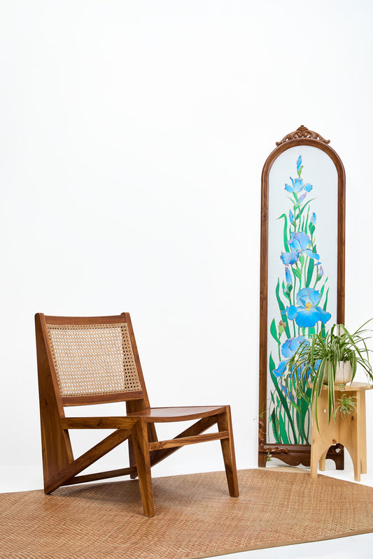 Silk Screens in Teak Wood