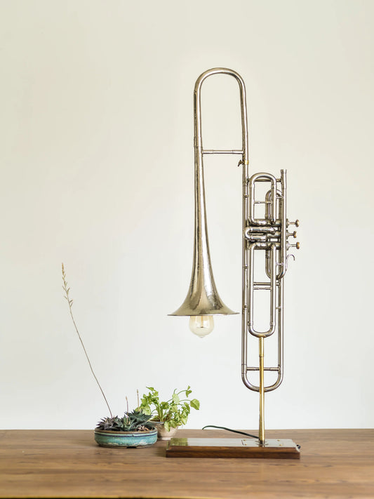 Trombone Lamp