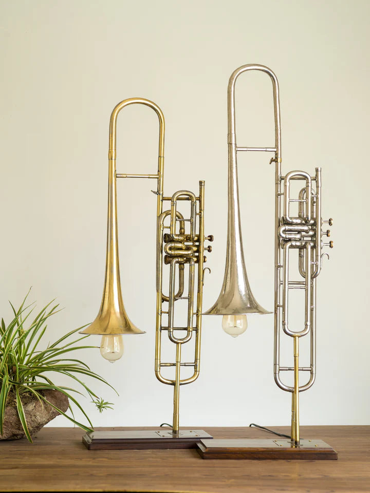 Trombone Lamp