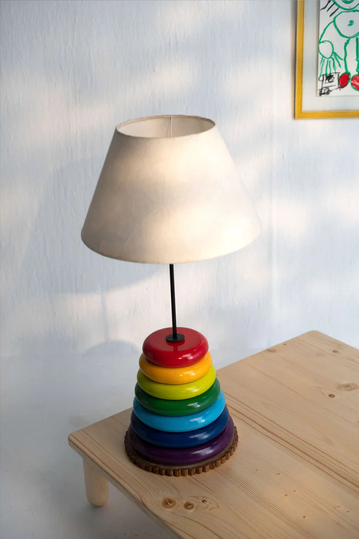The Rainbow Stacker Lamp
