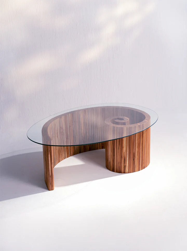 studio metallurgy home fibonacci table
