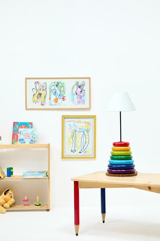 The Rainbow Stacker Lamp