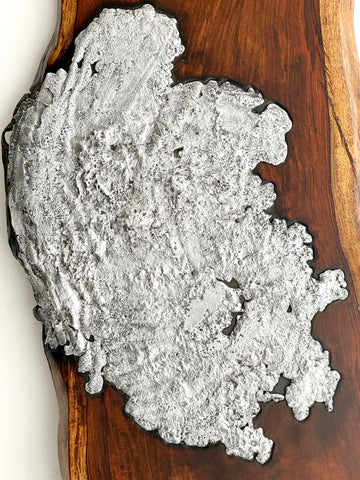 Molten Aluminium on Wood 03