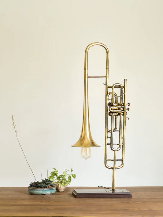 Trombone Lamp