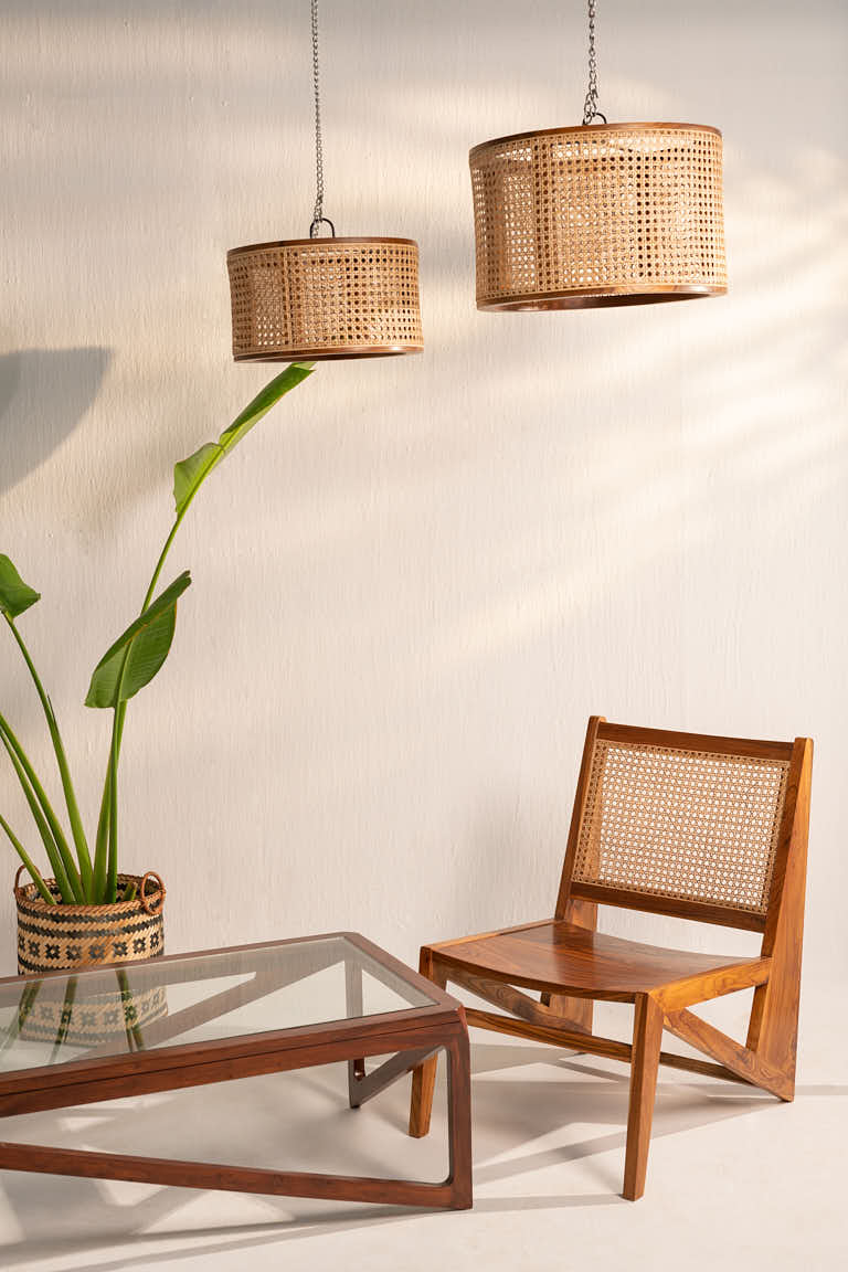 The Rattan Ceiling Lights